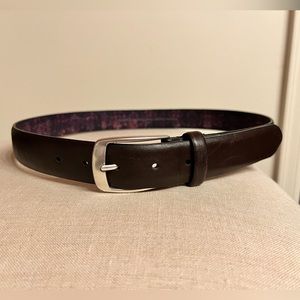 English Laundry Size 32 Brown Leather belt